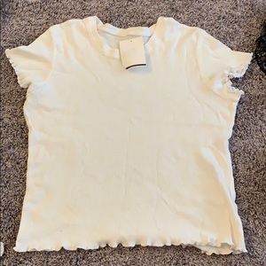 New john galt top waffle white